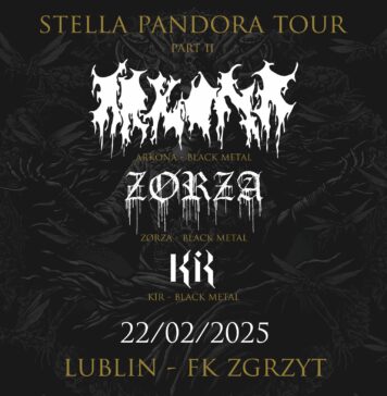 Arkona + Zorza + Kir @ Zgrzyt, Lublin, PL [22.02.2025]